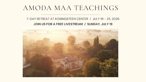 7-Day Retreat at koningsteen  July 19 - 25, 2026 Join us for the Livestream sunday  july 19, 2026 (YouTube Thumbnail) 2_1